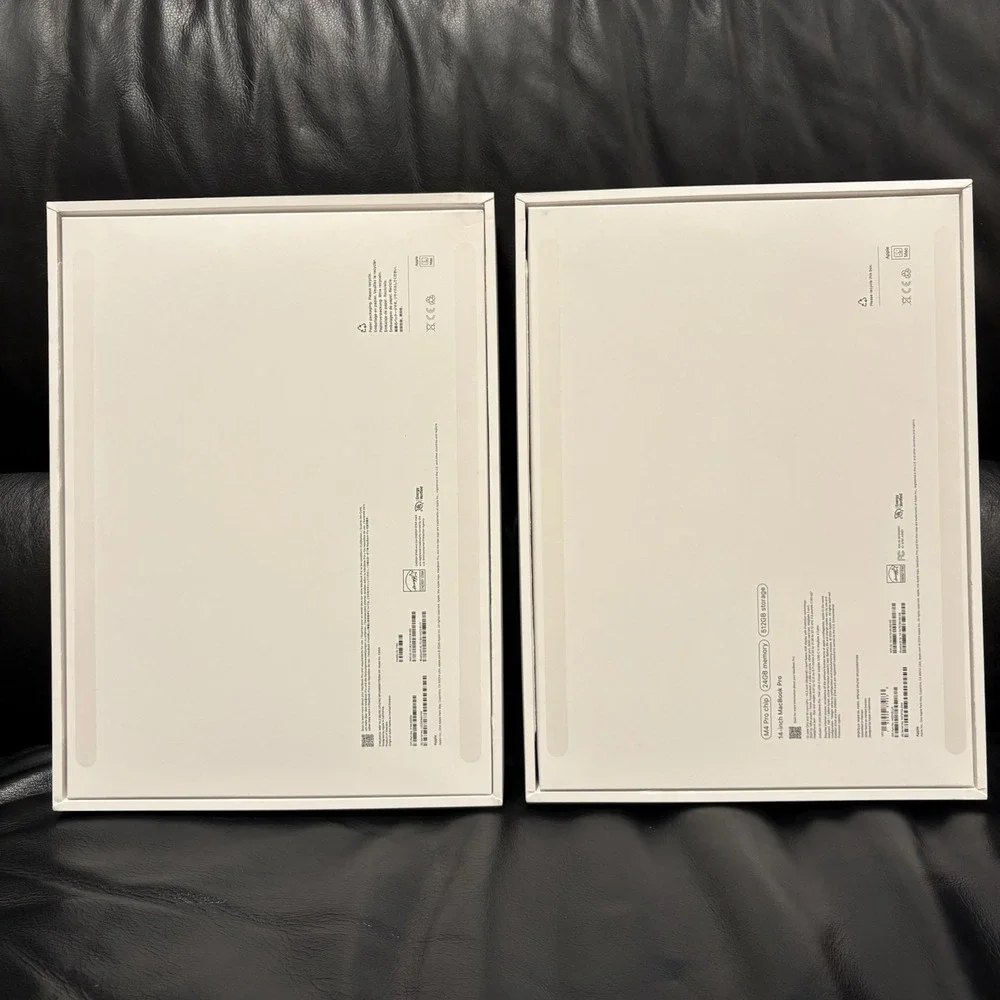 Lot Of 2 Empty‎ Boxes Apple MacBook Pro 14-inch Laptop Model A3401 And A3426